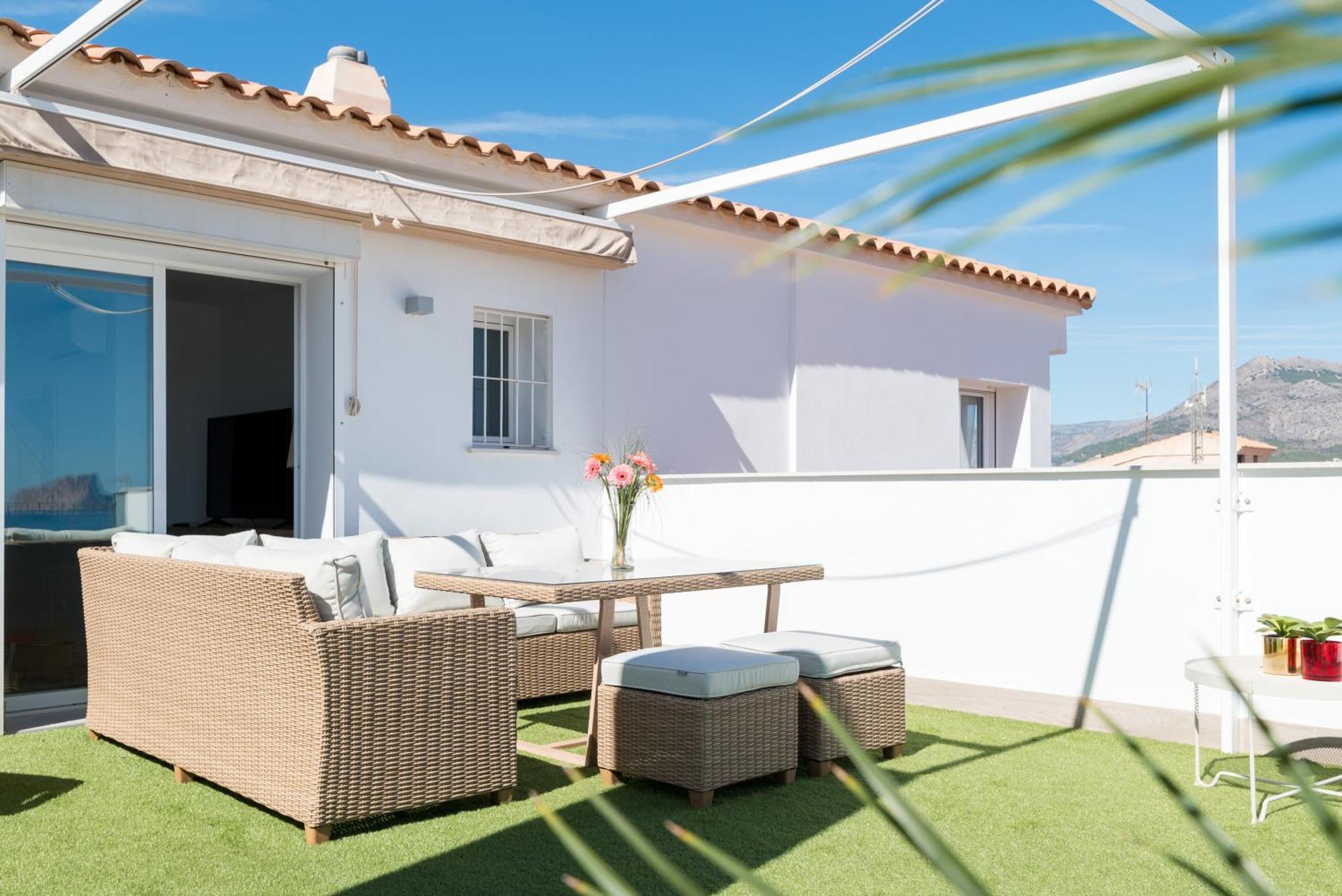 Atico Vistas Al Mar, Terraza, Piscina Y Parking By Vero Altea Exterior foto